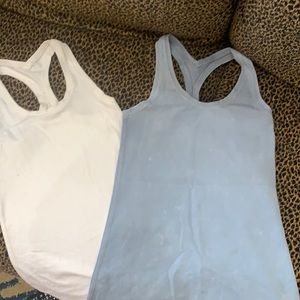 Two Lululemon Tanks